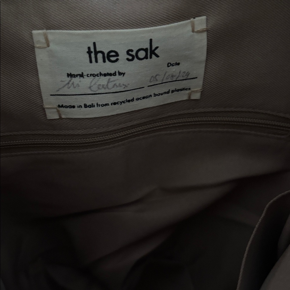 The Sak leather & crochet backpack - Picture 5 of 7
